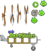 the ad of Bad Piggies