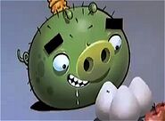 A unique part of concept of the King Pig, as shown particularly in the concept footage.