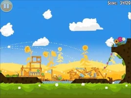 Official Angry Birds Seasons Walkthrough Summer Pignic 1-24