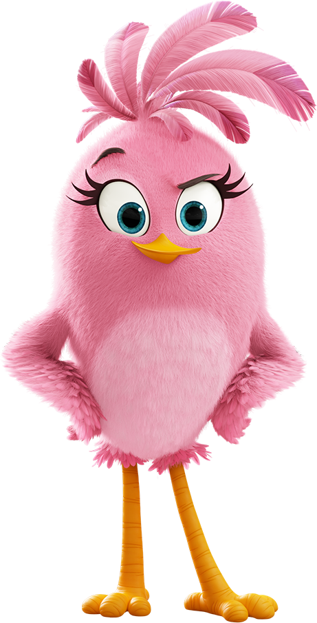 angry birds characters pink
