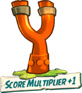 Score Multiplier +1 - Bronze Slingshot