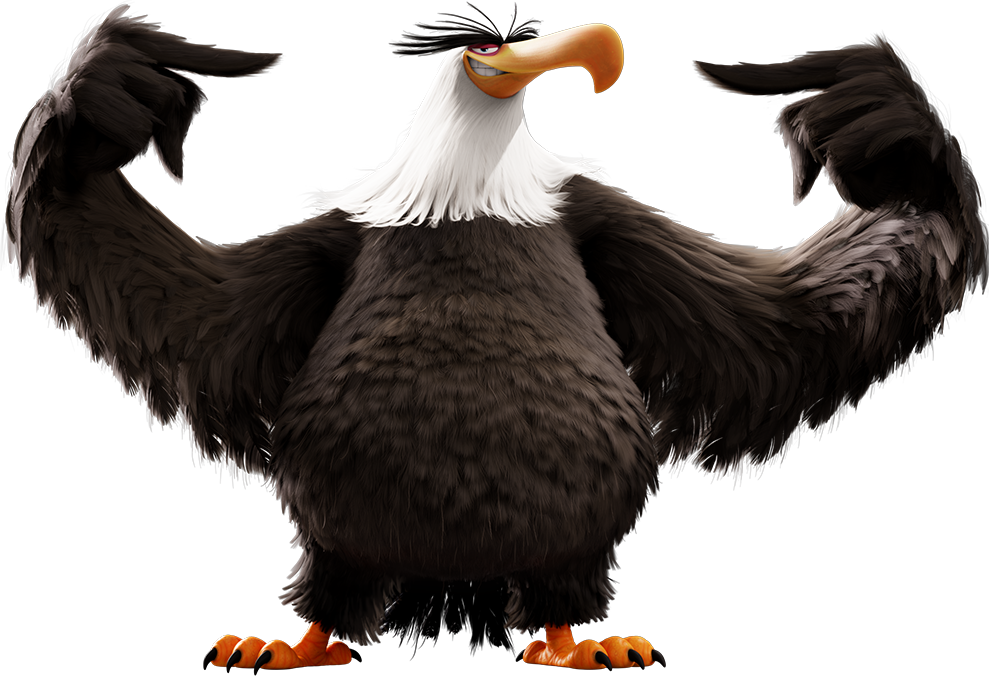 Angry birds eagle. Могучий Орел Энгри бердз. Злые птички Орел.