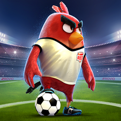 Angry Birds Futebol em COQUINHOS