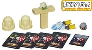 Angry Birds Star Wars: Anakin Podracer Game Настольная игра, совмещённая с Jenga, и основанная на событиях Angry Birds Star Wars 2.