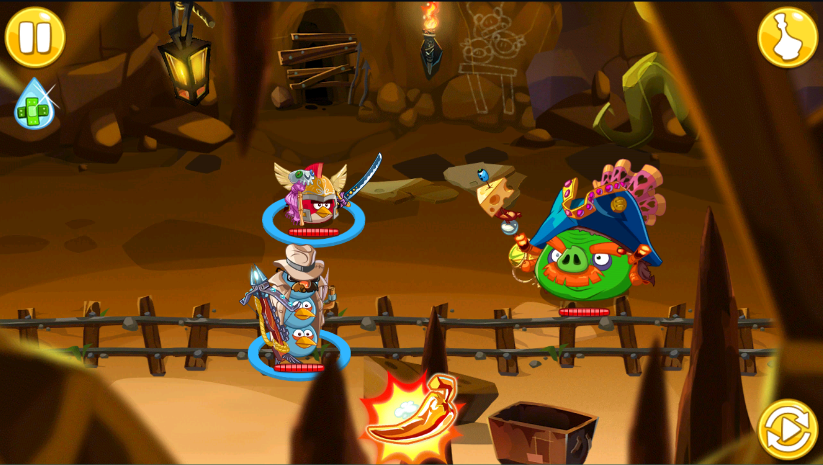 Cure Cavern - 10, Angry Birds Wiki