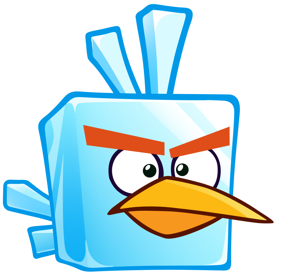 angry birds space wallpaper ice bird