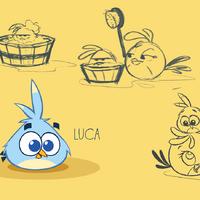angry birds luca plush