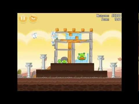 Angry_Birds_Poached_Eggs_3-12_Walkthrough_3_Star