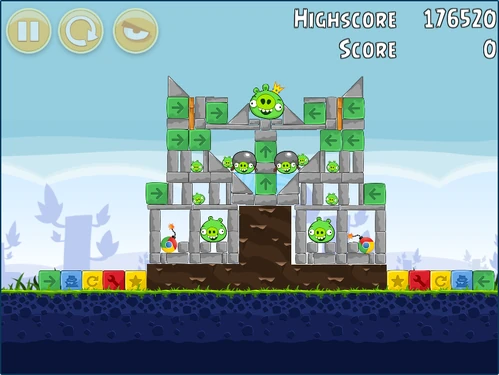 The old version of Chrome-14, with King Pig instead of Foreman Pig.