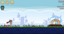 Angry Birds basic interface