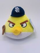 Rovio Entertainment 5 inch San Diego Padres Baseball Plush Yellow ANGRY BIRDS A9 New
