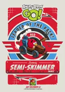 Red Speedway Poster Angry Birds GO!