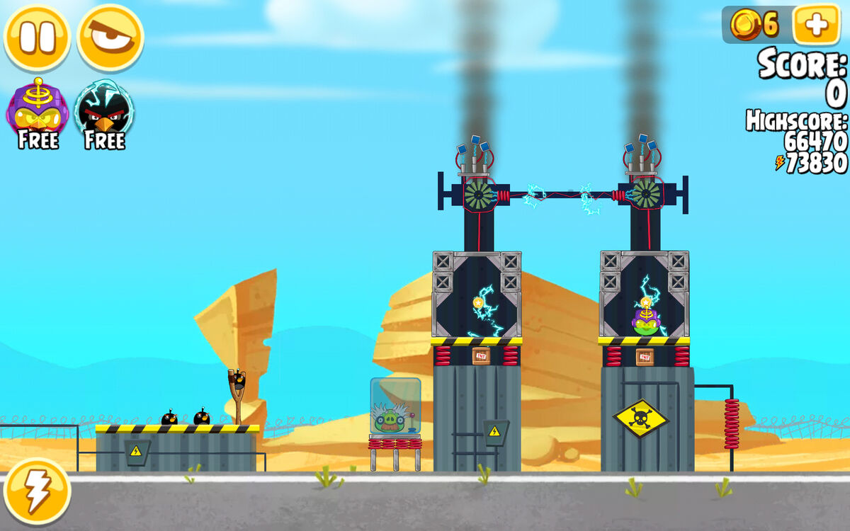 Power-Up Test Site | Angry Birds Wiki | Fandom