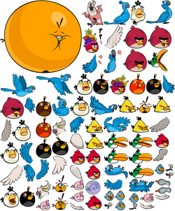 Angry Birds Rio Gallery Textures Sprites Angry Birds Wiki Fandom