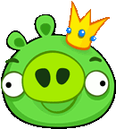 Bad piggies king pig by chinzapep-d5m19sd.gif (38 КБ) Анимация