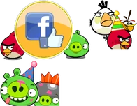 episode footers, and Facebook promotion button