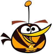 angry bird space yellow bird