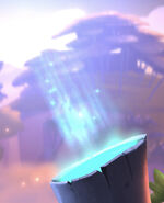 A blue Bamboo Portal