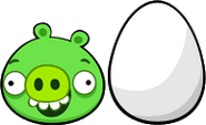 Large Pig and Large Egg