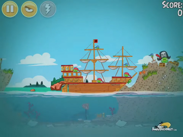 Angry birds pirate ship best sale