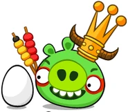 King Pig dressed as Ham-Fu