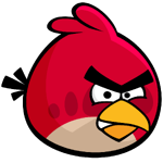 Red's original design, from the original Angry Birds.