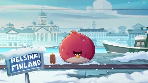 Angry Birds Seasons On Finn Ice – Terence flies north for the holidays!