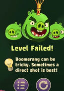 Angry birs Reloaded Level Failed.png