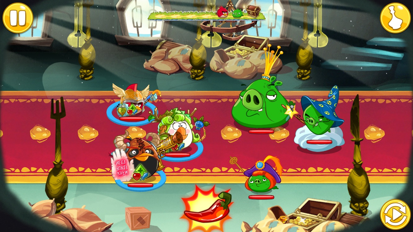 Angry Birds Epic Preview - Gameplay Footage For Angry Birds Epic