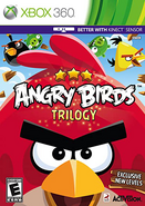 Angry Birds Trilogy box art Xbox 360
