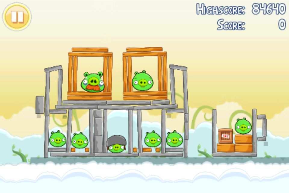 Angry birds прохождение. Игра Angry Birds Seasons. Энгри бердз свинки игра. Дом свиней из Энгри бердз. База свиней из Энгри бердз.