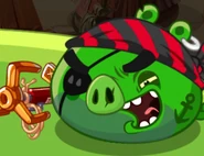 Смеётся (при победе свиней)