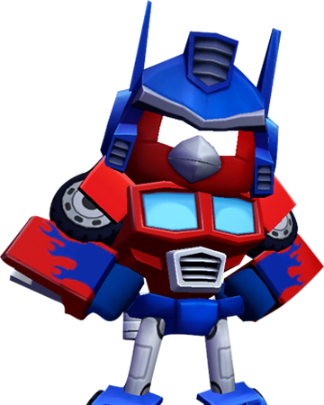 angry birds transformers energon optimus prime