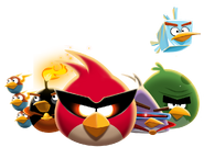 Состав птиц в Angry Birds Space