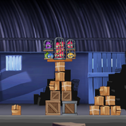 Close-up of level 1