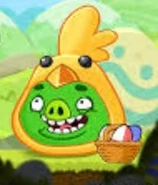 Chick Pig with background