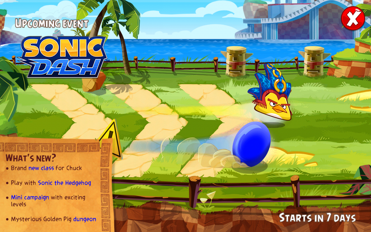 Sonic Comes To 'Angry Birds Epic' In Latest Update