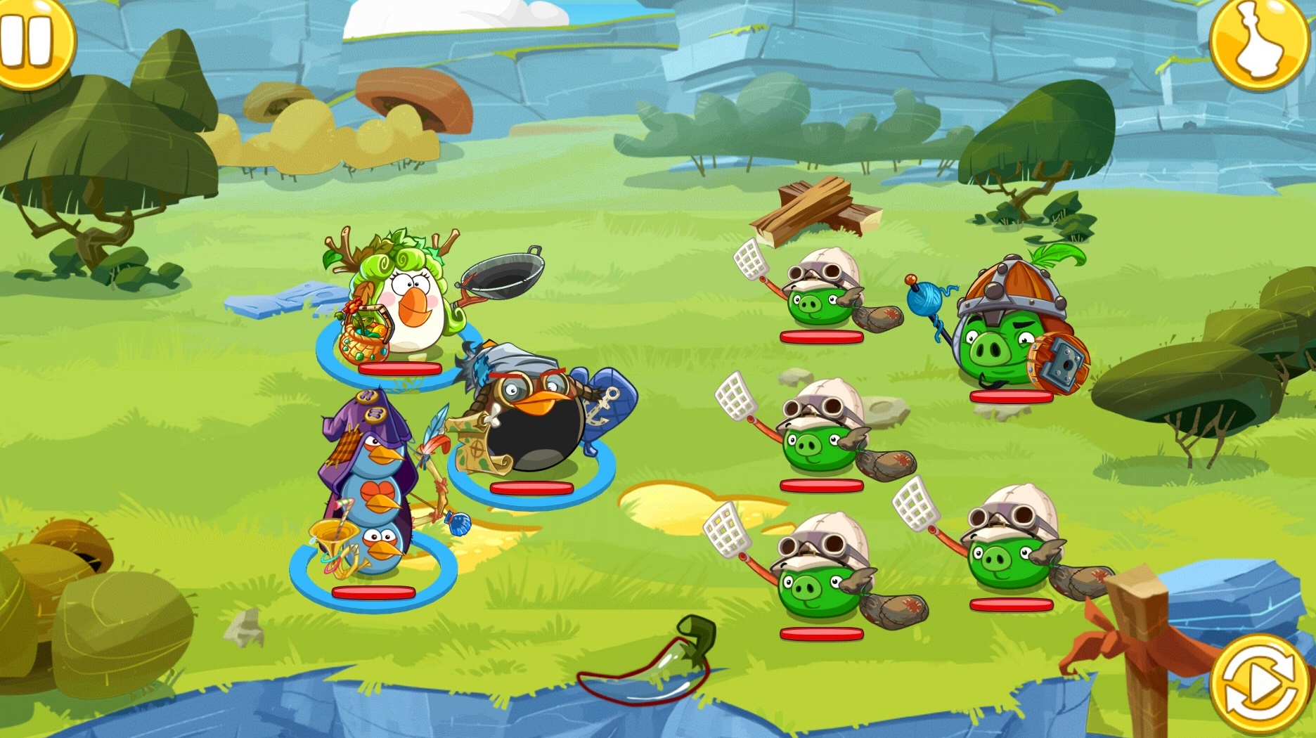 Геймплей Angry Birds Epic | Angry Birds Wiki | Fandom