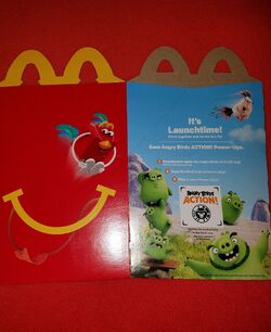 Mcdonalds happy meal angry birds outlet