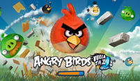 Angry Birds Vuela Tazos loading screen