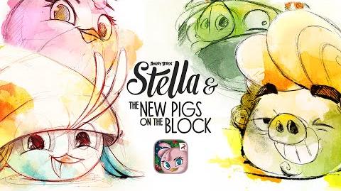 Angry Birds Stella - New Pigs on the Block Gameplay Trailer