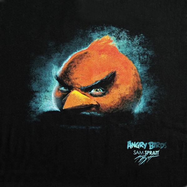 iPhone Savior: Sam Spratt's Angry Birds Art Becomes Limited Edition T-Shirt  Series