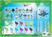 Design kit for Angry Birds Rio merchandise.