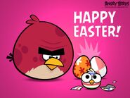 Полосатая птица.jpg (58 КБ) Плакат Happy Easter!