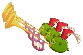 Медведи зелёные с трубами