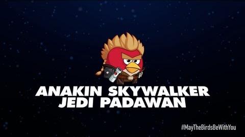 Angry Birds Star Wars 2 character reveals Anakin Skywalker Jedi Padawan