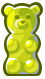 Green Gummy Bear