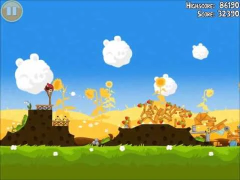 Official_Angry_Birds_Seasons_Walkthrough_Summer_Pignic_1-9