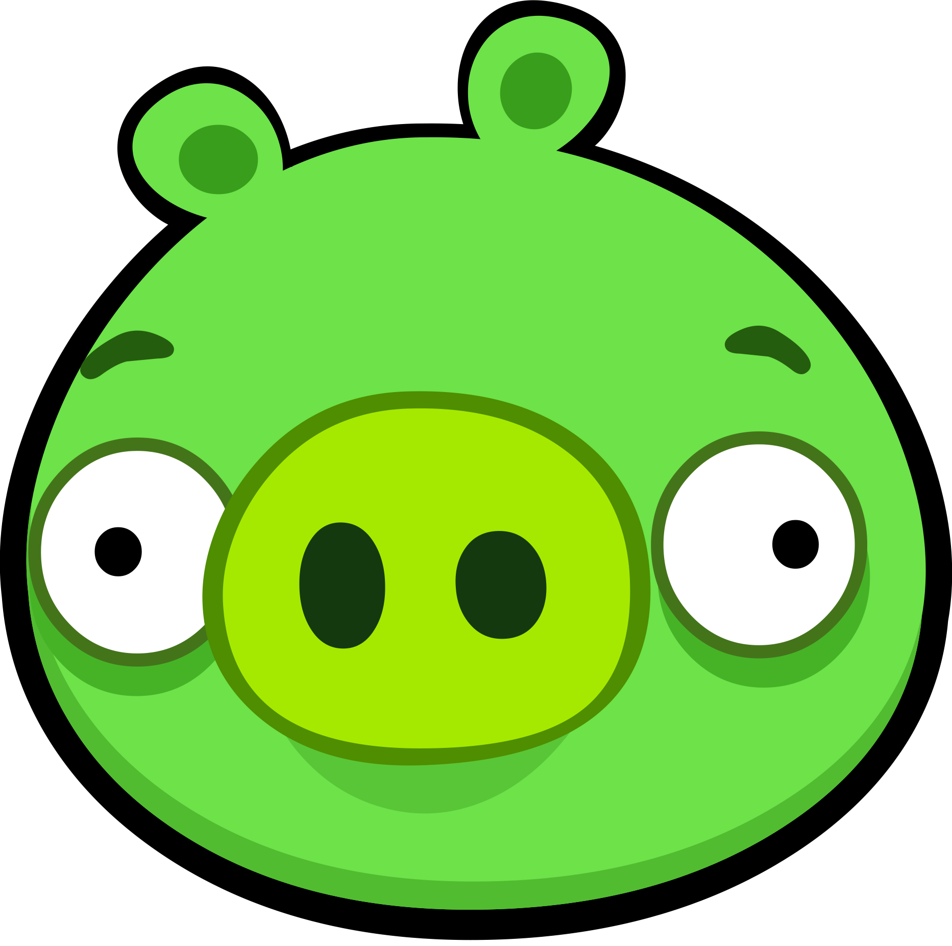 Image Zombie Pig Png Angry Birds Wiki Fandom Powered - Angry Birds