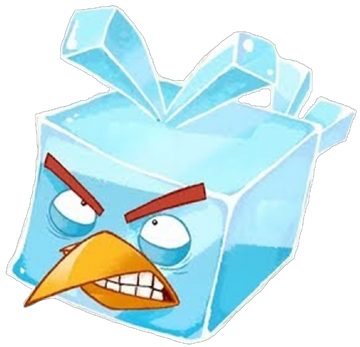 angry birds space wallpaper ice bird